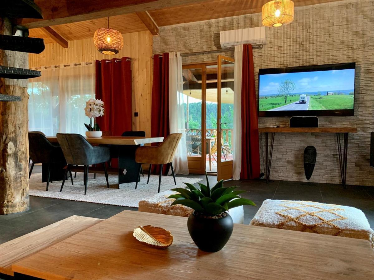 Domaine De Chalveches Hotel Spa 4* Faugeres  Ngoại thất bức ảnh