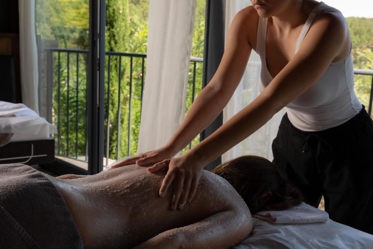 Domaine De Chalveches Hotel Spa 4* Faugeres  Ngoại thất bức ảnh